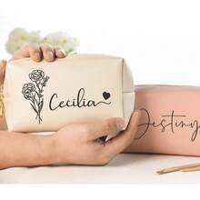 1 Túi Trang Điểm Tùy Chỉnh Tên - Túi Mỹ Phẩm Chữ Cá Nhân Hóa, Túi Đồ Dùng Vệ Sinh Bằng Da, Túi Cho Phù Dâu Theo Tháng Sinh, Quà Tặng Cho Tiệc Cưới, Quà Tặng Tiệc Độc Thân, Túi Trang Điểm Chữ Đa Chức Năng, Dung Tích Lớn, Tiện Dụng, Có Thể Gấp Gọn, Thực Tế, Đa Mục Đích, Tối Giản, Kawaii, Phong Cách Kỳ Nghỉ/Lễ Hội, Thường Ngày, Màu Hồng Nóng Cơ Bản Túi Trang Điểm Tùy Chỉnh Tên - Túi Mỹ Phẩm Chữ Cá Nhân Hóa, Túi Đồ Dùng Vệ Sinh Bằng Da, Túi Cho Phù Dâu Theo Tháng Sinh, Quà Tặng Cho Tiệc Cưới, Phong Cách Năm Mới, Phụ Kiện Tóc Cho Phụ Nữ - Nhiều màu - Xem 10