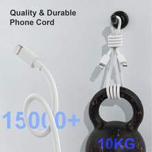 1 套 20w USB Type-C 快速高效充电器 + 3.3 英尺/100 厘米数据线，兼容 、三星、小米 - 白色 - 查看 5