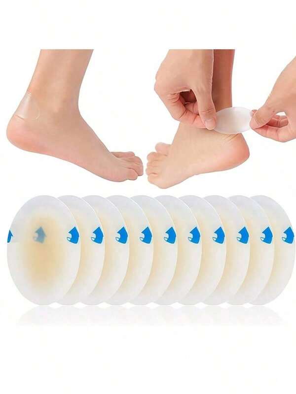 Heel Grips - High Heel Protector Pads, Comfortable Foot Care Cushions, Relieve Friction, Protect Skin, Transparent Gel Pads, Easy To Use, Foot Pads
