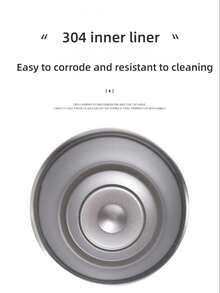 1pc, 40oz Tumbler With Lid, Straw And Handle, Stainless Steel Vacuum Insulated Water Bottle Travel Mug For Iced Coffee, Hot And Cold Tea | 0oz Large Capacity Ice Master Cup Stainless Steel Water Cup Car Cup Straw Mug - Shape - View 10