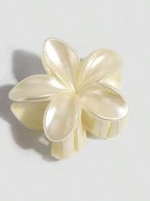 2pcs Women Flower Hair Clip Claw Clamp Hairpin, Simple Style Elegant Versatile Hair Accessories For Daily Wear Flower Claw Clips