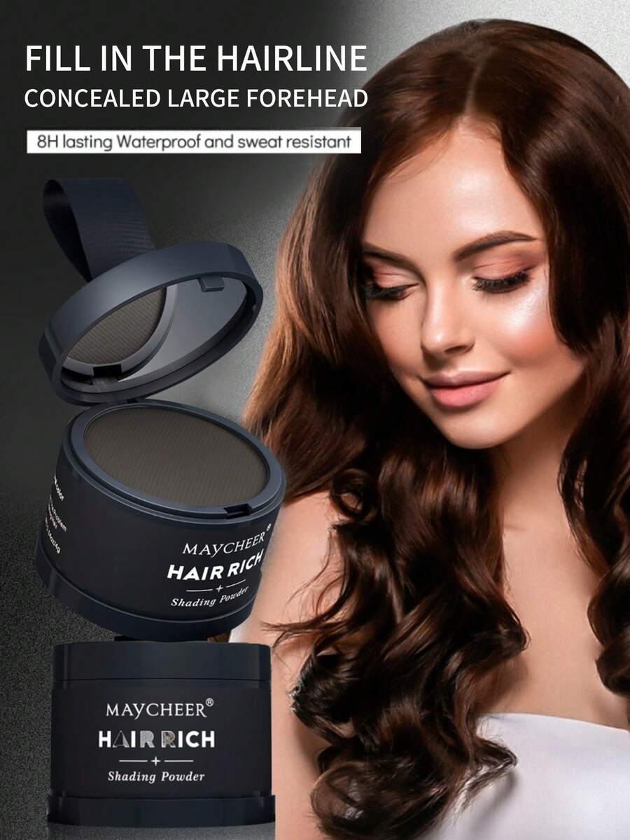 Hairline Powder - Waterproof And Sweat-Resistant, Covers Bald Spots And Forehead Shadows - Multicolor - View 1