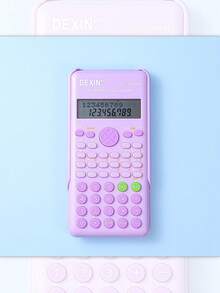 Calculadora científica de color macaron, calculadora compacta y de moda con funciones prácticas, esquema de color macaron, esencial para estudiantes y oficina, ayuda con cálculos matemáticos, adecuada como regalo para estudiantes, maestros, colegas, amigos, para cumpleaños, vacaciones, estilo minimalista, color macaron, regalo para entusiastas de las matemáticas - Una pieza - Ver 6