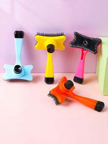 猫/狗爱好者礼物和狗/猫妈妈爱宠物狗爱好者和狗妈妈爱刷子，猫爱好者和猫妈妈爱脱毛梳，泰迪一键脱毛刷，猫/狗爱好者礼物和狗/猫妈妈爱宠物美容用品 - 彩色 - 查看 17