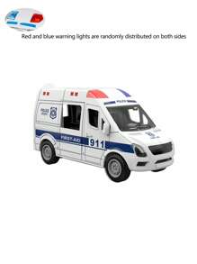 1pc + Inertial Sliding Car + Ambulance + Fire Truck + Car + 4-Door Toy Car + Model Car + Birthday Gift