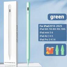 Compatível com todos os iPads da Apple lançados desde 2018, este Stylus Capacitivo de Liga apresenta duas pontas intercambiáveis e ostenta uma artesania requintada e uma sensação premium. É antiderrapante, resistente a quedas e portátil, tornando-o ideal para trabalhar em casa, criar arte ou tomar notas on-line. Ele também vem com um estojo para pontas para escrita precisa em seu tablet e um stylus durável.