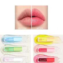 6Pcs Lip Gloss Set For Teens, Flavored Color Changing Lip Gloss Pack, Moisturizing Glossy Lipgloss Set For Girls Kids Women