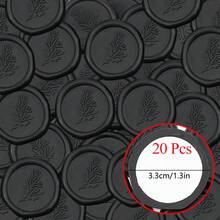 20/25 Pcs Tree Branch Wax Seal Stickers - Wedding Envelope Seal Stickers, 25 Pcs Self- Adhesive Wax Seals, Perfect For Invitation Cards, Christmas Cards, Gift Wrapping, Party Menu Decor - one-size - View 18