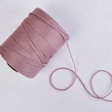 1pc Ice Silk Bright Triple Stranded Wire, Hand Woven, Hook Slipper, Cup Cover, Shiny Silk Car Seat Cushion Wire DIY Hand Knitting Bag Hat Handbag Hat - Multicolor - View 1