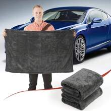 Ultra Fine Fiber Car Cleaning Towel - Absorbent, Professional Glass And Vehicle Detail Cloth, Suitable For Home And Car Maintenance, Car Detail Products | Absorbent Towel | Durable Cleaning Cloth, Car Cleaning Accessories - Very Suitable For Cleaning