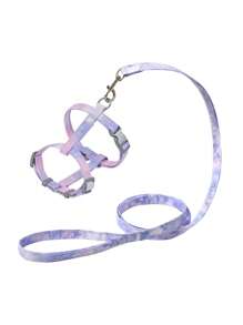 Cat Harness And Leash Set - Adjustable Gradient Kitten Harness, Escape Proof Harness With Leash , Comfortable Soft Lightweight, Use Easy, Outdoor Walking Travel Kitten Harness For Small Medium Large Cats