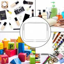 Transparente Toilettenartikel-Tasche von Lermende, Flüssigkeitstasche, Handgepä, TSA-zugelassene Kosmetiktasche, transparente Tasche, flughafenkonforme Tasche, Reisetasche, Flugzeug-Reisetasche, 1 Liter - 2 Kein glattes Grau - Übersicht 8