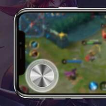 Universal Mobile Game Controller - Compatible With IPhone/IPad/Android Smartphones And Tablets - For Smartphones, Suction Cup Joysticks For Handles - Great For Smartphone Games