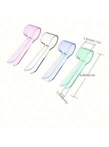 1/5/10pcs Electric Toothbrush Head Covers Dust Cover Toothbrush Cover Protective Sleeve Toothbrush Cap Reusable Toothbrush Head Covers To Keep Dust Away Dual Clean Trizon Pulsonic SR 12A 18A Replacement Brush Heads For Travel Camping Family School Cleaning Supplies Cleaning Tool Household Gadgets(Transparent)