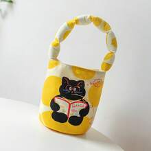 Women Top Handle Bags - 黃色 - 查看 8