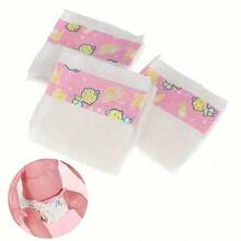 10pcs Newborn Doll Diaper Refill Set, Fits 18-24 Inch Reborn Dolls, Doll Accessories For Room Decor - White - View 6