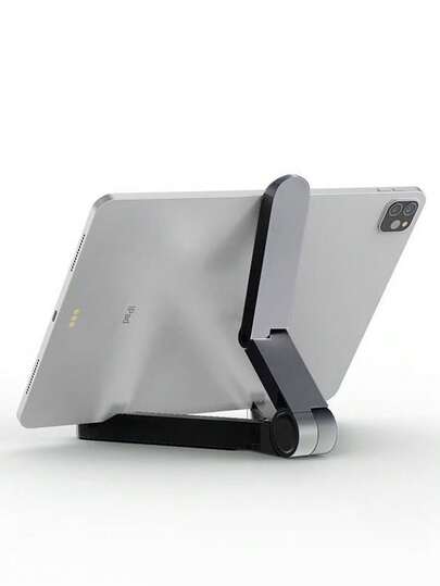 1 pieza Soporte plegable y multifuncional para teléfono/tableta, conveniente para ver videos, transmisión en vivo, adecuado para varios dispositivos, diseño antideslizante, múltiples opciones disponibles compatible con iPhone, teléfono Android, regalo para cumpleaños, familia, amigos, accesorios de teléfono, soporte de teléfono, soporta carga pesada