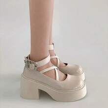 Women Pumps - 米色 - 查看 6