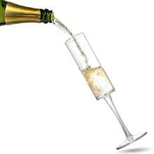 1/2/6 件亚克力香槟杯，5.5 盎司牢不可破的高脚杯可重复使用的香槟敬酒杯，透明香槟杯，优雅的塑料马提尼杯 - 非常适合鸡尾酒、香槟和甜点 - 可重复使用，慕斯杯， - 彩色 - 查看 2