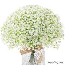 2/5/30/40 件星空仿真花带茎小花束 - 手工仿真花艺布置，用于家居户外庭院花园装饰、婚礼、派对、生日氛围装饰