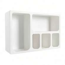 YUNRUX Folding Tables - White - View 7