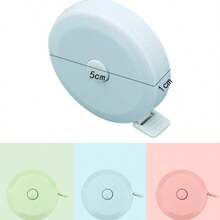 Nordic Style Convenient Tape Measure, Cute Small Ruler, Soft Ruler, Measure Measurements With You, Mini Leather Tape Measure, Measure The Waist Circumference Of Clothes
