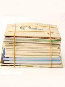 15/40/100 件重型天然橡胶带 - 耐用且有弹性，适合办公室、学校、家庭 - 非常适合垃圾桶、文件夹（8 英寸 X 0.16 英寸）