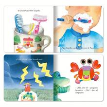 Un conjunto de 10 cuentos de hadas interactivos para niños en español, con 10 historias temáticas distintas. Estos cuentos cortos van acompañados de ilustraciones vívidas y se presentan en un lenguaje sencillo y accesible. Liberan el tiempo de los padres mientras expanden el vocabulario de los niños y estimulan su imaginación. Ideal como regalos de Navidad o materiales de aprendizaje Montessori.