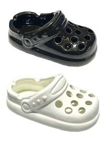 鞋形陶瓷烟灰缸,独特的烟灰缸礼品,适合烟民、家庭、办公室、酒店桌面摆放,也可用作办公桌配件、圣诞装饰、婚礼装饰、家居装饰或房间装饰。 - 彩色 - 查看 22