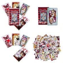 复古爱丽丝梦游仙境扑克牌，可爱又高品质的创意配件，适合朋友聚会的收藏型桌面纸牌游戏，个性化扑克牌收藏，派对游戏桌面纸牌组，棋盘游戏纸牌组