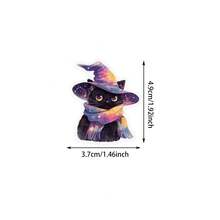 50 miếng dán trong suốt, họa tiết hoạt hình 2D, phong cách Dark Academia, chủ đề phù thủy, chủ đề không gian độc đáo, chất liệu vinyl, thích hợp dán lên bình nước, cốc, đàn guitar, hành lý, điện thoại, ốp điện thoại, máy tính xách tay, ván trượt, có thể dùng làm quà tặng. - C - Xem 4