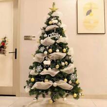 1/2 Rolls Deco Mesh Ribbon - 10inch X 30 Feet Each Roll Metallic Foil Mesh Ribbon For Wedding, Birthday,Halloween, Thanksgiving, Christmas, New Year DIY Gift Decorationand Home Decorating