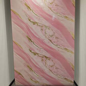 1 rollo de 40 cm x 100 cm Papel tapiz autoadhesivo con textura de mármol rosa para dormitorio, sala de estar, decoración de pared DIY, renovación de muebles, decoración del hogar, decoración de baño