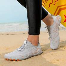 Giày đi biển nhẹ, nhanh khô, năm ngón, đi chân trần, thích hợp cho đi bộ đường dài, leo núi, lướt sóng, chèo bè, câu cá dành cho cả nam và nữ - Xám - Xem 8