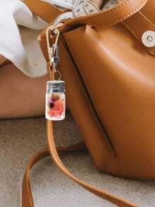 5/3/1 Stück kleine Glasflasche mit Aluminiumkappe, dekorative Wunschflasche, 7ml/0,2oz mit Schlüsselanhänger Handwerksgeschenk Anhänger DIY Glasgefäß Micro Nachrichtenflasche - personalisiertes Accessoire für Reisen, Heimdekoration