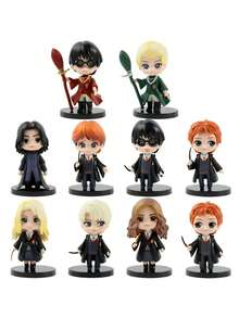 Harry Potter! Harry Potter Popular Dolls And Character Models Decorative Ornaments, Random Blind Box Decorations Small Gifts. Suitable For Birthday Gifts, Valentine's Day Gifts, Creative Gifts, Anniversaries, Graduation Season, Thanksgiving, Independence Day, Christmas, Halloween Gifts, Gifts For Friends, Family And Best Friends - Multicolor - View 1