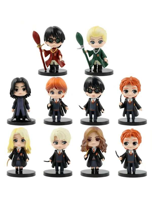 Harry Potter Harry Potter! Bonecas e modelos de personagens populares de Harry Potter, enfeites decorativos, decorações aleatórias para caixas surpresa e pequenos presentes. Adequado para presentes de aniversário, presentes de Dia dos Namorados, presentes criativos, aniversários, formaturas, Ação de Graças, Dia da Independência, Natal, presentes de Halloween, presentes para amigos, familiares e melhores amigos.