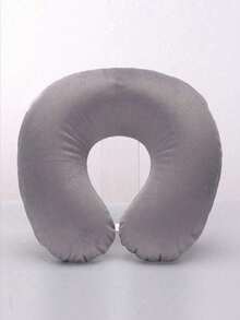 Ergonomic U-Shaped Travel Neck Pillow, Suitable For Adults, Extremely Comfortable Travel Neck Pillow, Ergonomic U-Shaped Design Provides Neck Support, Allowing You To Relax During Your Journey - Soft & Breathable, Adjustable Design For Ultimate Comfort, Essential Travel & Vacation Neck Pillow