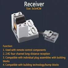 Set De Motor Técnico, Compatible Con Technic,11 Piezas - Multicolor - Ver 8