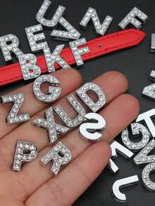 Customized Letter Women's Intimate Accessories Choker, PU Leather Collar, Rhinestone Letter Diamond Choker, Customizable Name Text, Suitable For Valentine's Day Gift