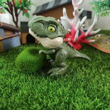 20 件儿童拇指玩具恐龙、迷你恐龙手指木偶套装、迷你卡通恐龙手指木偶、派对礼物、玩耍、学校复活节礼物、（恐龙款式随机）、学校用品老鼠木偶、动物派对礼物、带线木偶 - 彩色 - 查看 17