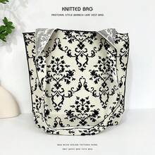 Women Shoulder Bags - 長款碎花白 - 查看 2
