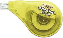 WOTAPP418 Wite-Out EZ Correct Correction Tape, Non-Refillable, 1/6-Inch X 400-Inch, 4/Pack,9596001