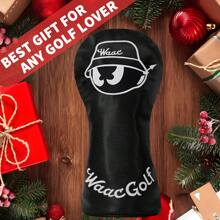 有趣的高尔夫保护套、高尔夫配件和防尘耐用材料为高尔夫球杆提供最佳保护 - 黑色 - 查看 7