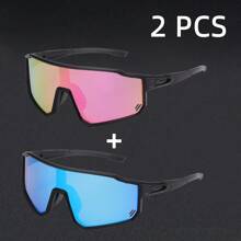 1/2pcs Unisex Cool Cycling Glasses Outdoor Bicycle Sports Goggles