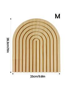 1/2pcs Wood Rainbow Arch,Modern Boho Room Decor For Wall Shelf,Wall Shelf Ornament Dresser Ornament, Aesthetic Boho Wooden Rainbow Arches Home Decor, Shelf Decor Table Decor Dresser Decor Mantle Countertop Decorations, For Living Room, Bedroom, Kitchen, Coffee Bar - Multicolor - View 10