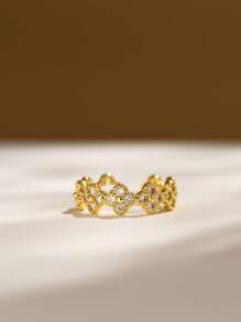 Gold & Silver Clover Rings, Elegant & Cute Premium Rings Suitable For Daily Wear, Dates, Parties And Gifts