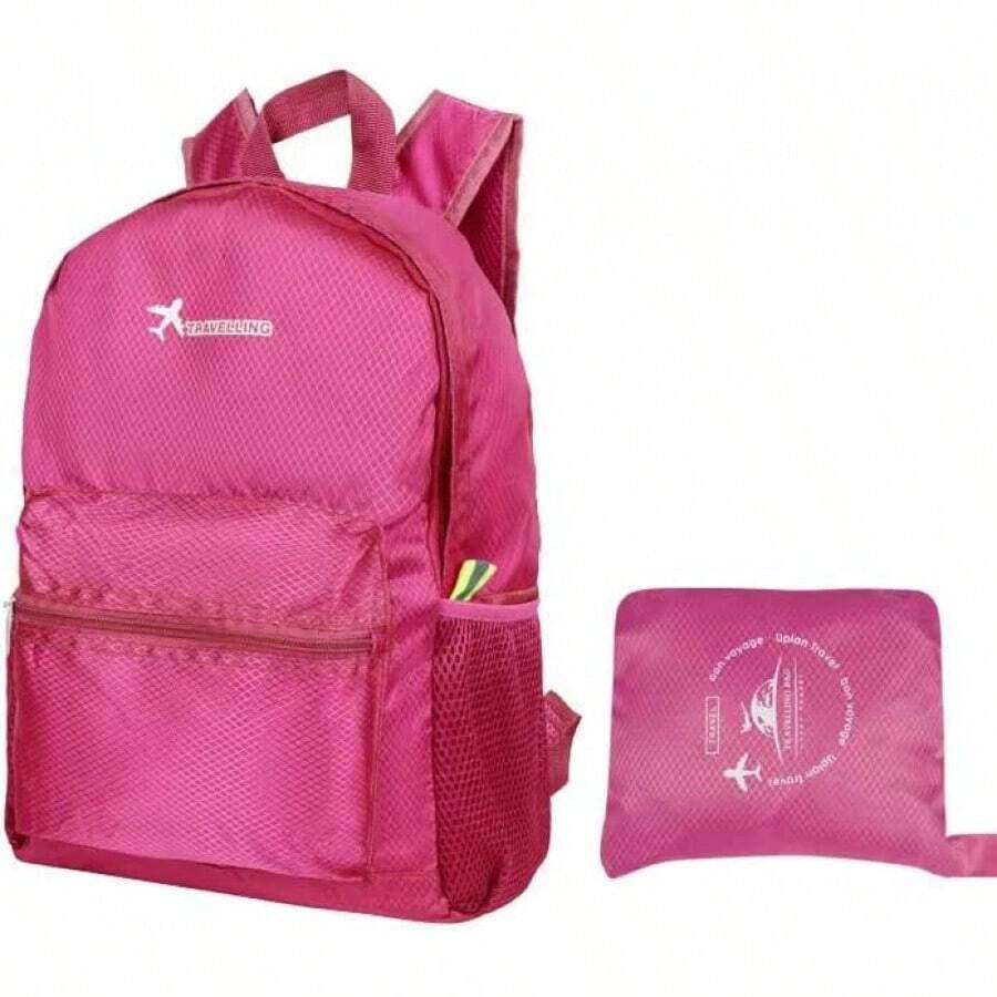 Mochila de lona encerada de piel auténtica, mochila de viaje para portátil - Verde militar - Ver 1