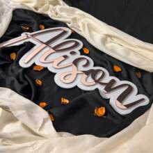 Custom Acrylic Name Sign Choose Your Font - Living Room Decor, Party Decoration, Baby Name Sign, Nursery Decor, Mirror Gold Sign