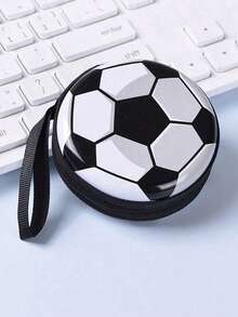 1/5 piezas Monedero de estudiante, Estuche portátil para auriculares y llaves Billetera mini con cremallera - monedero redondo - Ver 2